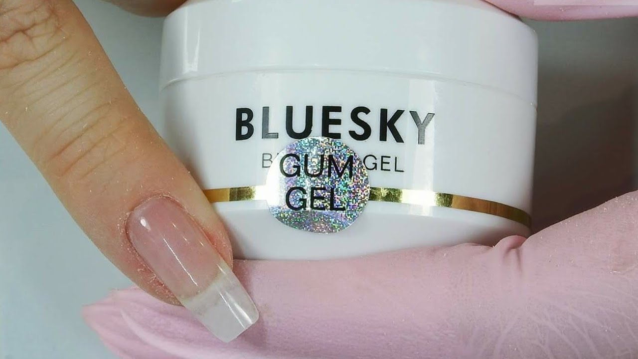 Moje pierwsze wrażenie Bluesky Polska Gum Gel i dual form/ my first impression with Bluesky Gum