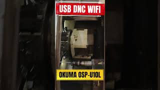 OKUMA OSP-U10L USB DNC Wifi by @cncbackup 087-502-4998