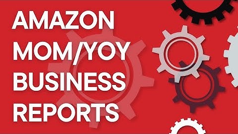 Amazon Seller business reports: Basic monthly view and YoY comparisons (2025)