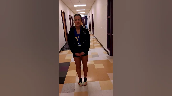 NSIC Women's pole Vault Champion, Faryn Wirkus