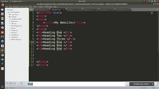 3. Html5 Headers and Paragraphs Wealth