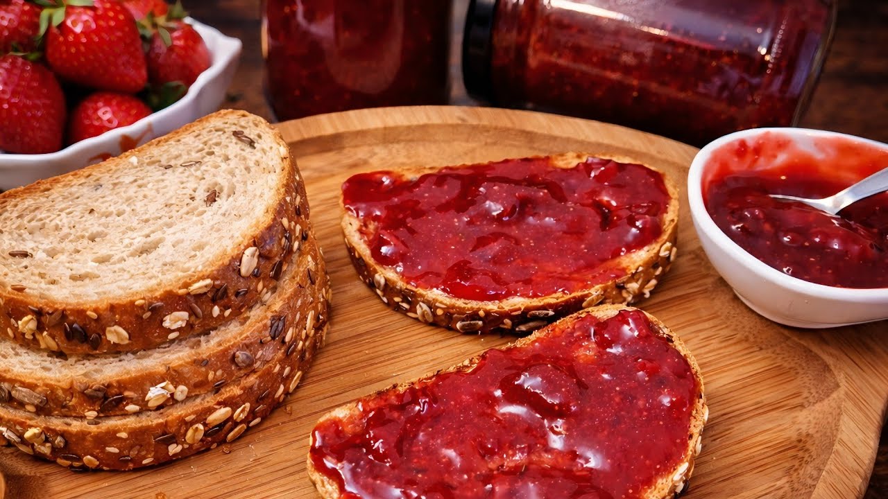 Džem od jagoda sa komadićima voća 💧 domaći džem od 3 sastojka