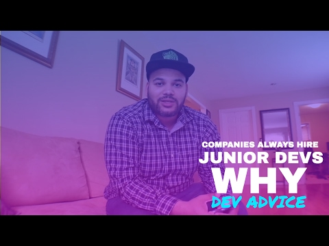 Why do companies hire junior developers?