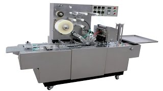 overwrapping machine fully automatic 3D boxes overwrapper cajas de la envoltura de la máquina