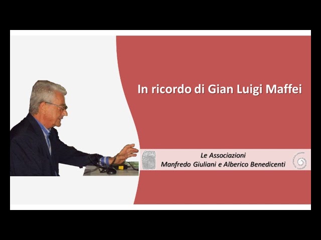 Ricordo in memoria di Gian Luigi Maffei