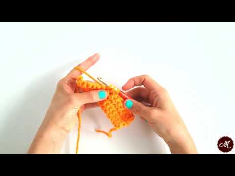 How to crochet: Double Crochet 2 Together (dc2tog) [Day 8 of 12]