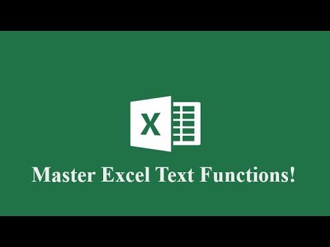 Master Excel Text Functions | TRIM, UPPER, CONCATENATE & More!