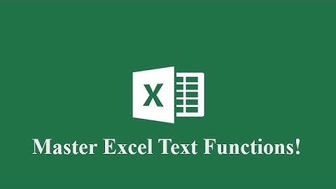Master Excel Text Functions | TRIM, UPPER, CONCATENATE & More!
