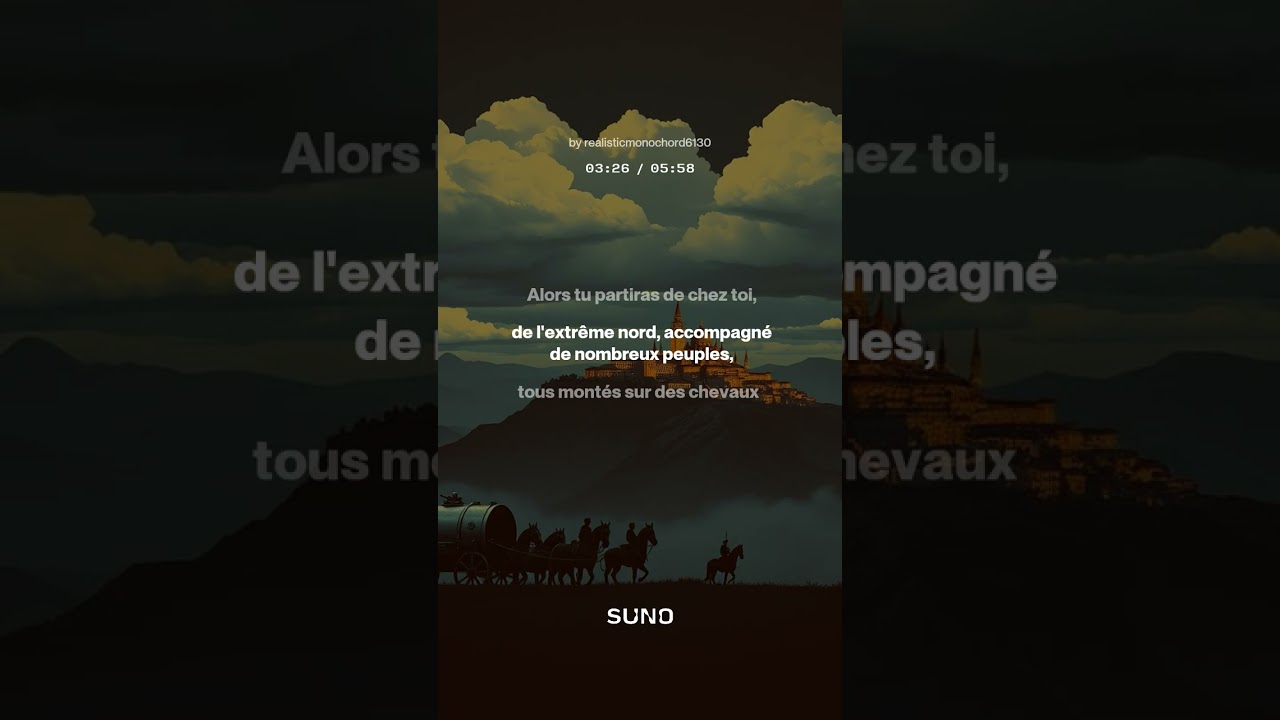 La parole de l'Eternel m'a été adressée (GOG)