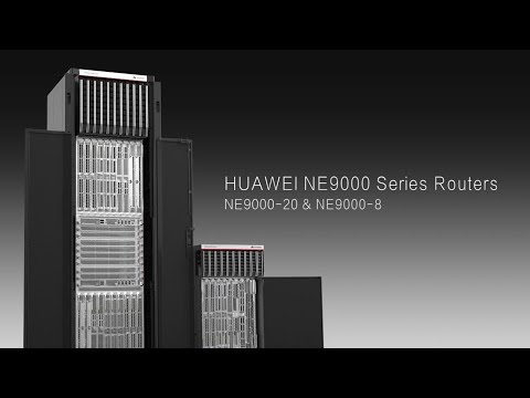 Introduction to the Huawei NE9000 Series Router - YouTube