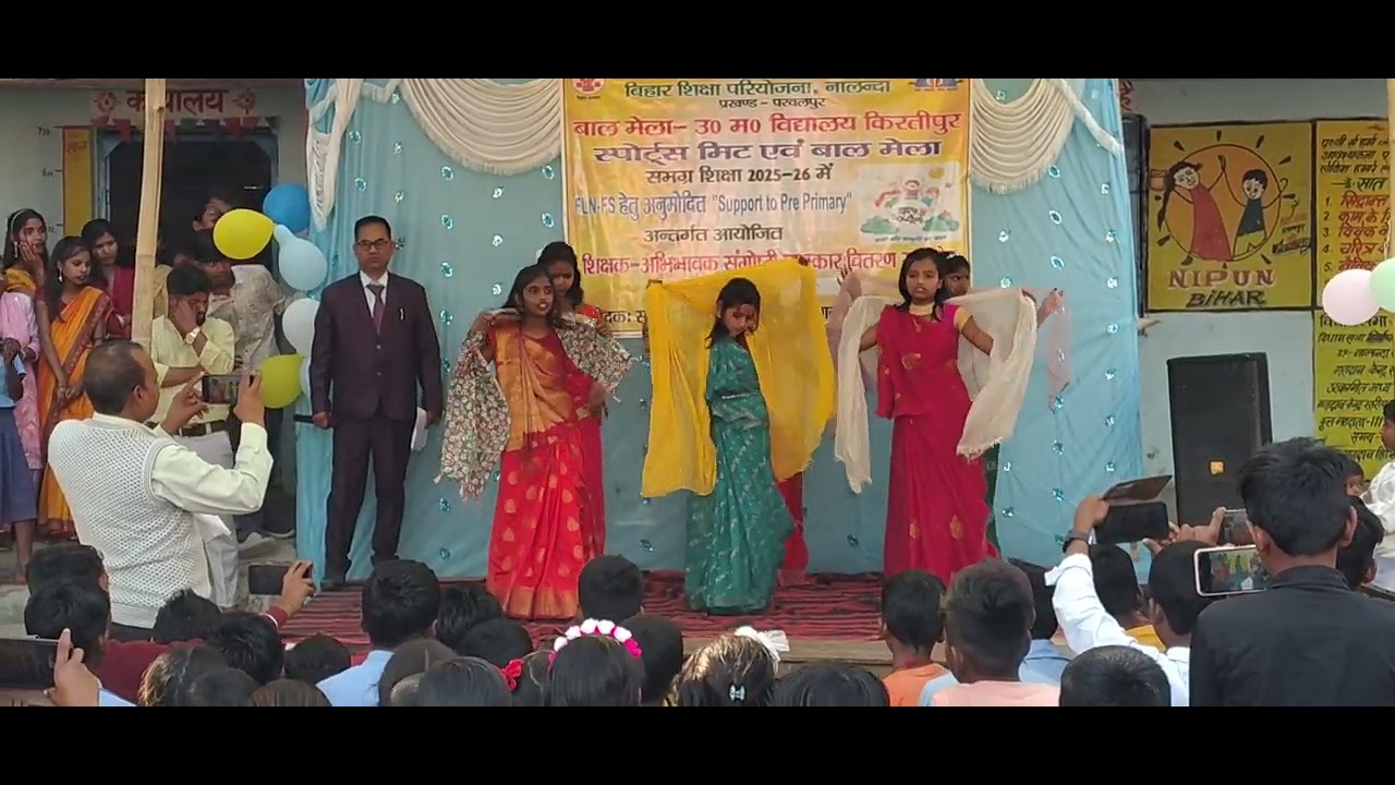 Utkramit Madhya Vidyalay kirtipur Bal Mela