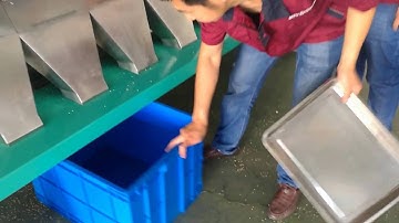 Yellow Millet Color Sorting Viedo