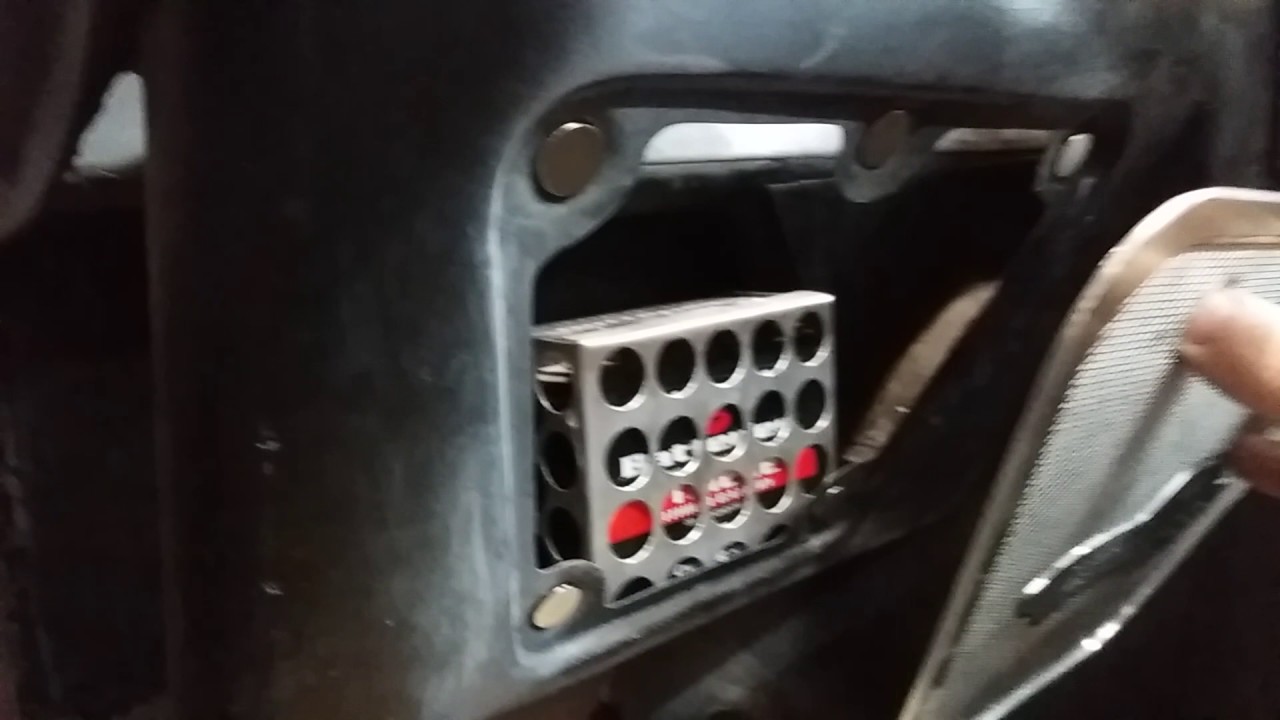 Glove box door fitted with 090817 YouTube