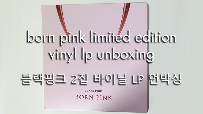 Unboxing Blackpink Limited Edition Born Pink Vinyl LP / Quick Look 