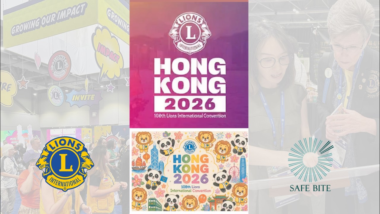 一連五日的香港國際獅子會年會，對我們而言是一段非常難忘且極具意義的經歷。衷心感謝每位支持 Site Bite Hong Kong 的朋友及單位。