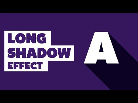 Long Shadow Tutorial in Adobe Illustrator CC