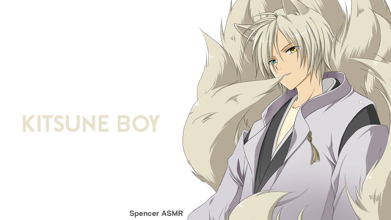 Kitsune Boy Lambendo Suas Orelhas