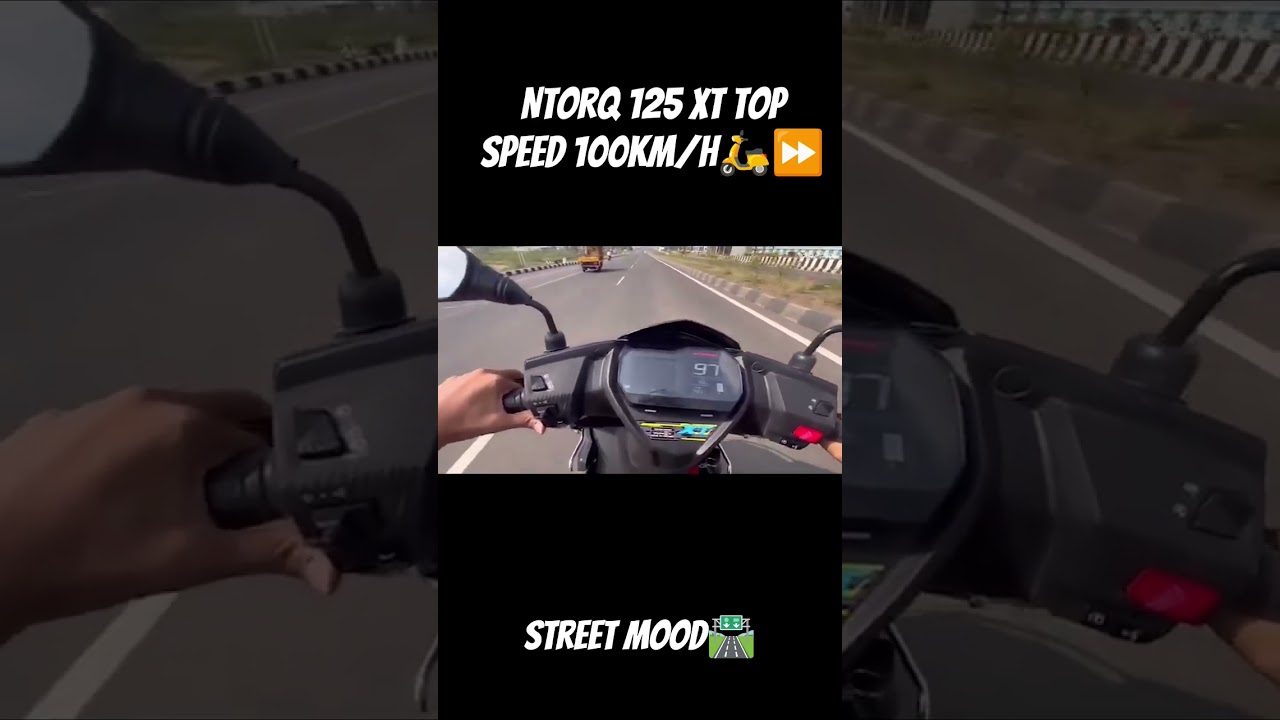 I Hit The TVS Ntorq 125 XT's Top Speed!