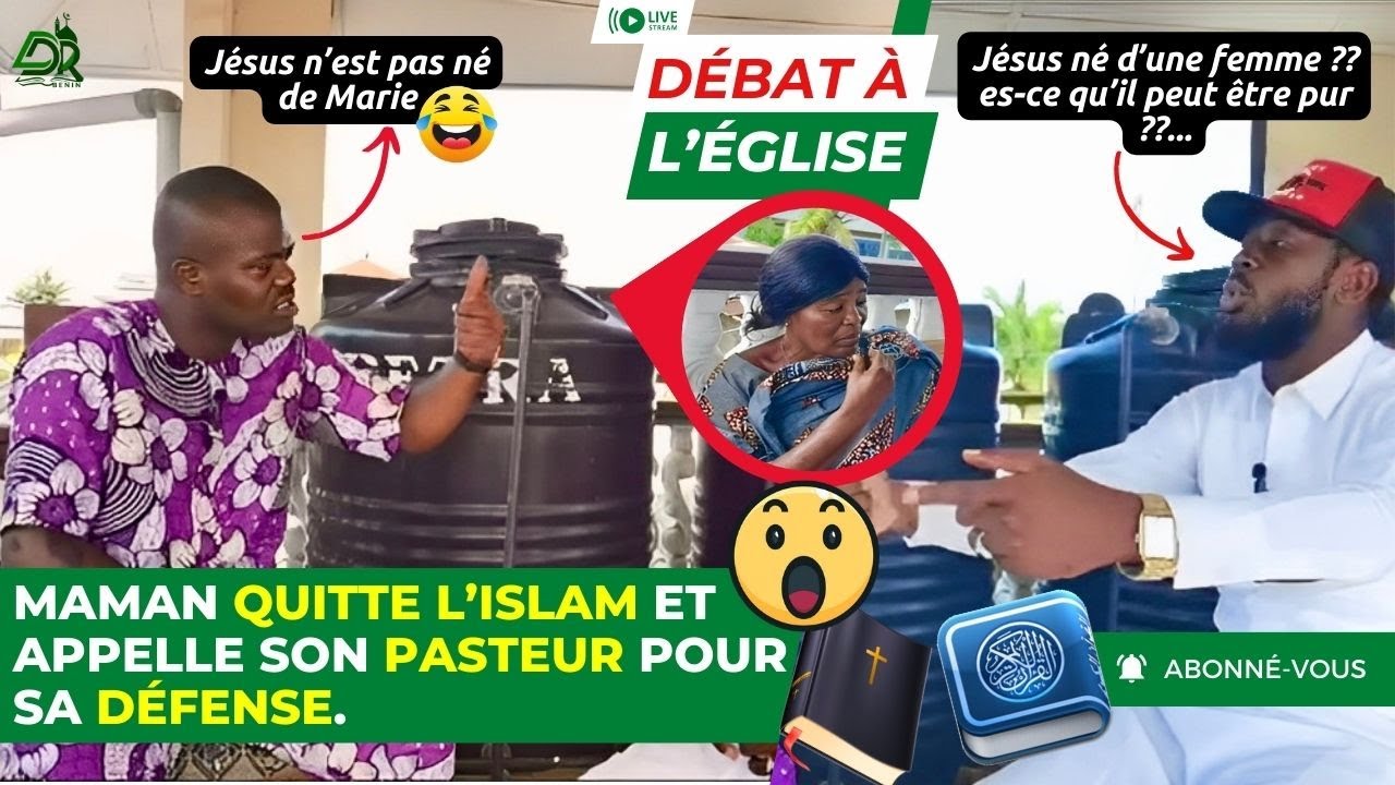 Maman quitte l'islam et son Pasteur la défend😱, FAISSAL DDR | BÉNIN| CORAN| BIBLE