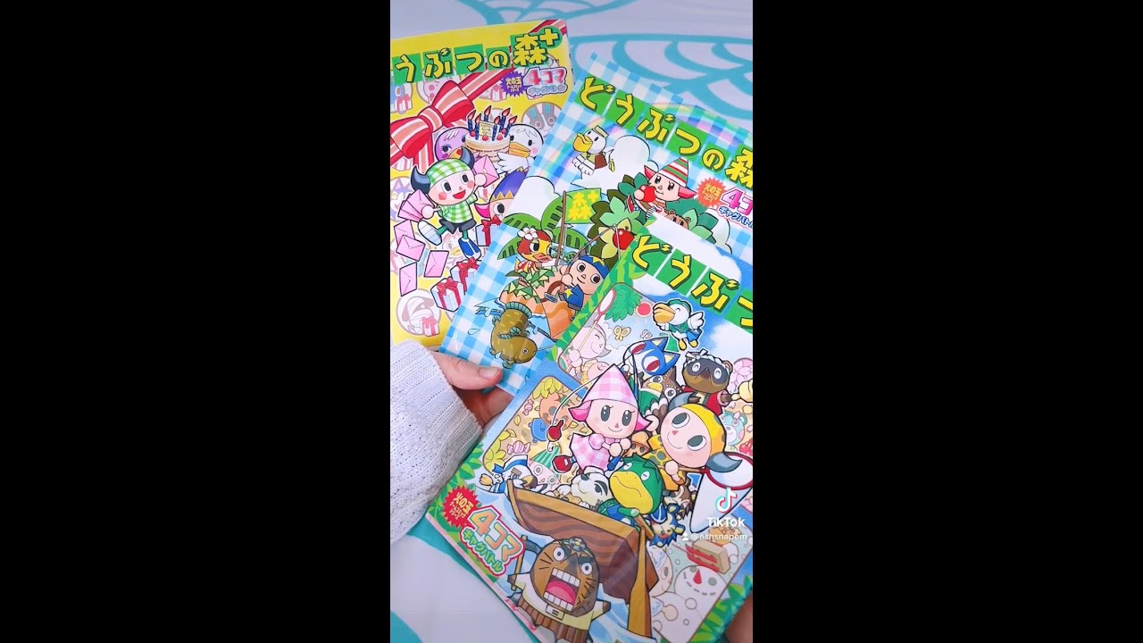 Colorful Retro Animal Crossing Manga