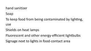 ServSafe Chapter 9 Quiz Answers; Safe Facilities And Pest Management