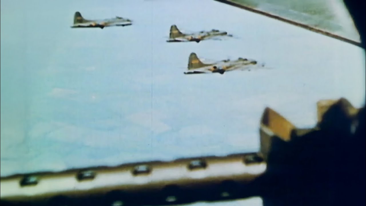 Rare Footage From A WW2 Bombing Raid (2025)
