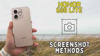 Honor 600 Lite Screenshot Methods | Power + Volume, Gesture & More
