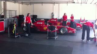start up sound  Ferrari F1