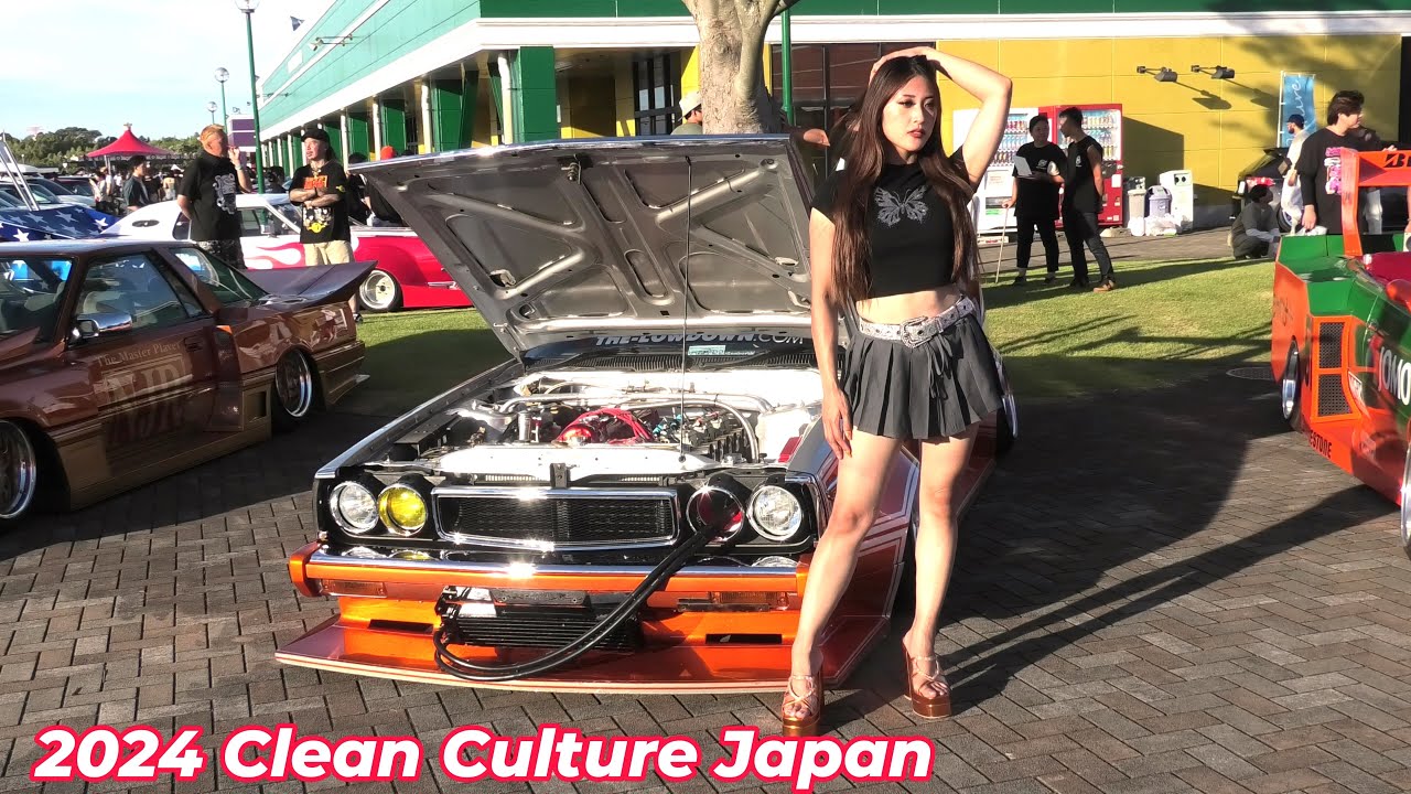 街道レーサー 旧車が集結 チバラギ 竹やり 直管 2024 クリーン