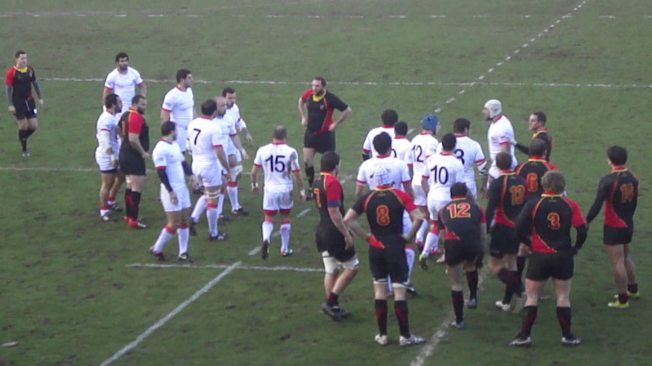 Belgium - Georgia (02/02/2013) Rugby Fight