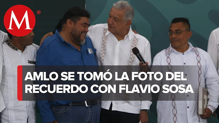 AMLO invita a Flavio Sosa a La Maanera