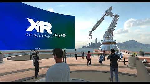 VR Graduation Ceremony - Hand Tracking and Interaction Design Master Class at XR Bootcamp