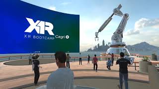 VR Graduation Ceremony - Hand Tracking and Interaction Design Master Class at XR Bootcamp