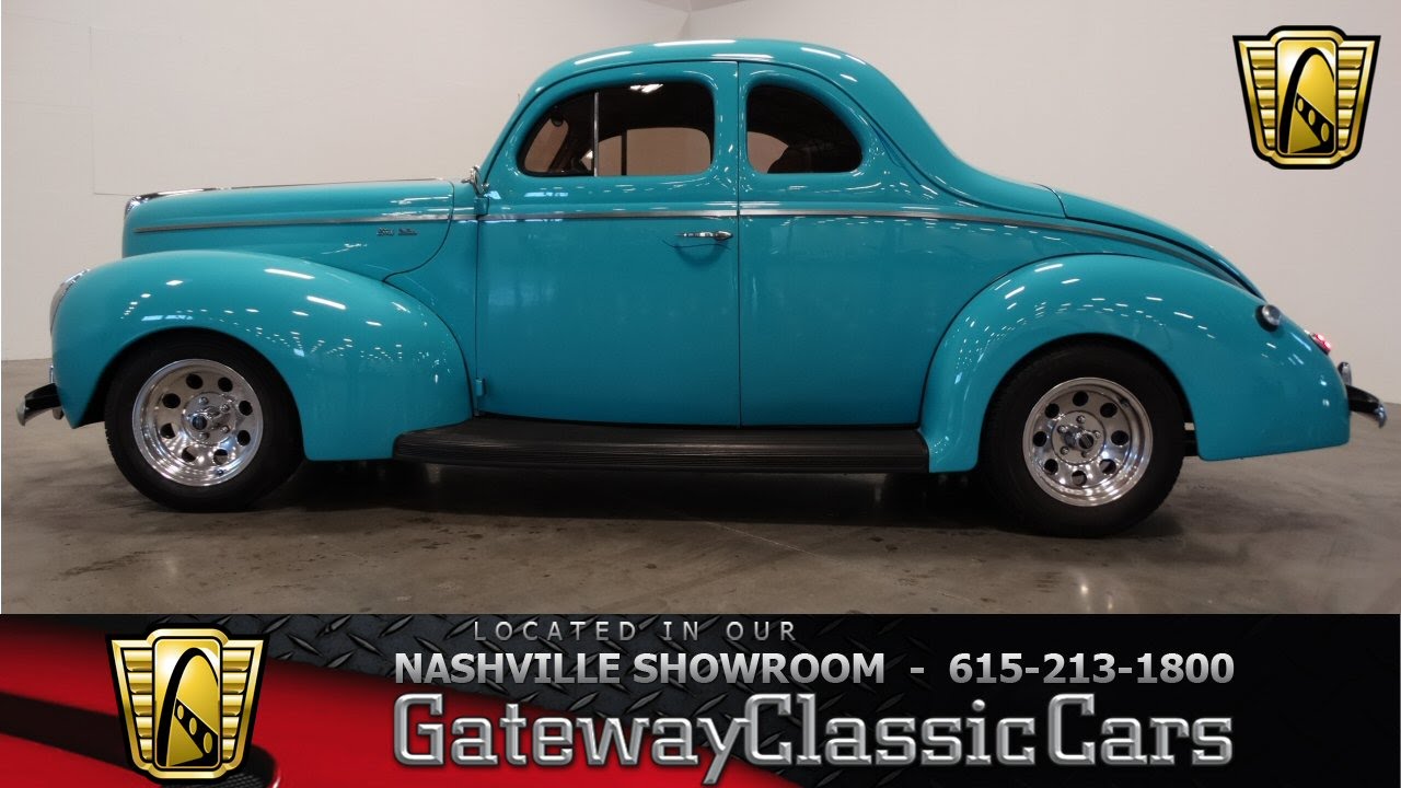 1940 Ford Deluxe Gateway Classic Cars of Nashville YouTube