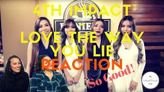 4th Impact performs 'Love The Way You Lie' on Wish 107.5 TV | REACTION | THE MIXED DAMSELS