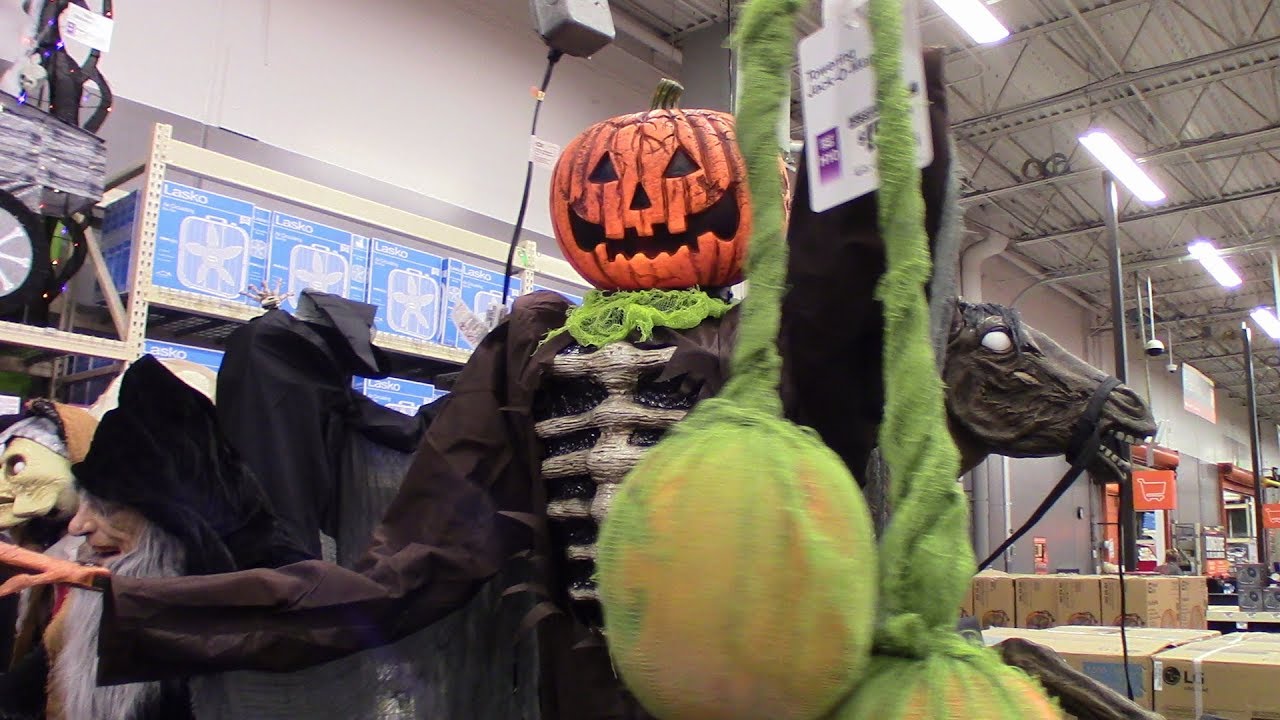 The Home Depot Halloween 2019 Third Trip - YouTube