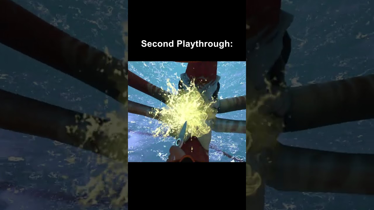 Everyone's playthrough be like:    #subnautica #gaming #subnautica2