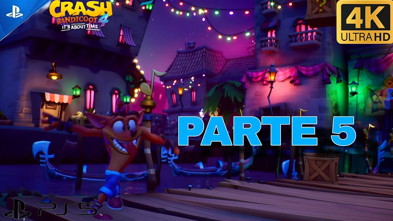 Crash Bandicoot 4: It's About Time #05 gameplay |PS5 4K HDR