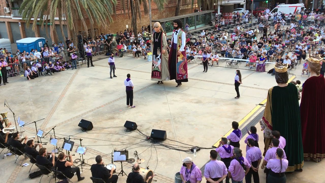 Ball de l’Aniversari - XXVI Trobada de Gegants de Santa Coloma de Gramenet (4/9/2021)