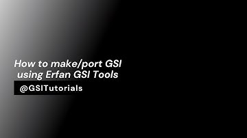 How to port GSI