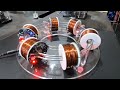 CYCLOTRON accelerates aluminum sphere to incredibly fast speed!!