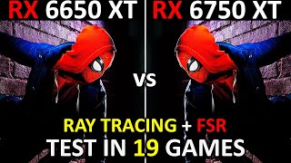RX 6650 XT vs RX 6750 XT | Test in 19 Games | 1080p - 1440p | How Big Is The Difference 🤔 | 2024