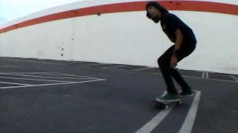 Skateboarding Frontside Noseslide Across Gap
