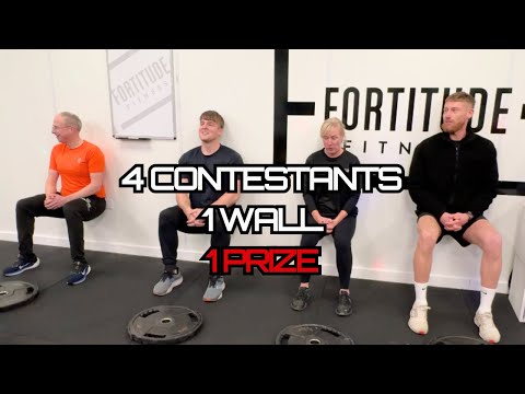 Wall Sit Challenge at Fortitude — Winner Gets a Ninja Cream 🍦