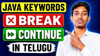 Break and Continue Statements in Java | Java Tutorial for Beginners