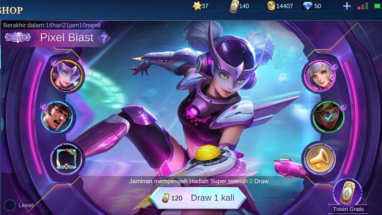 Bug Event skin collector wanwan poin gems lebih banyak VPN Amerika