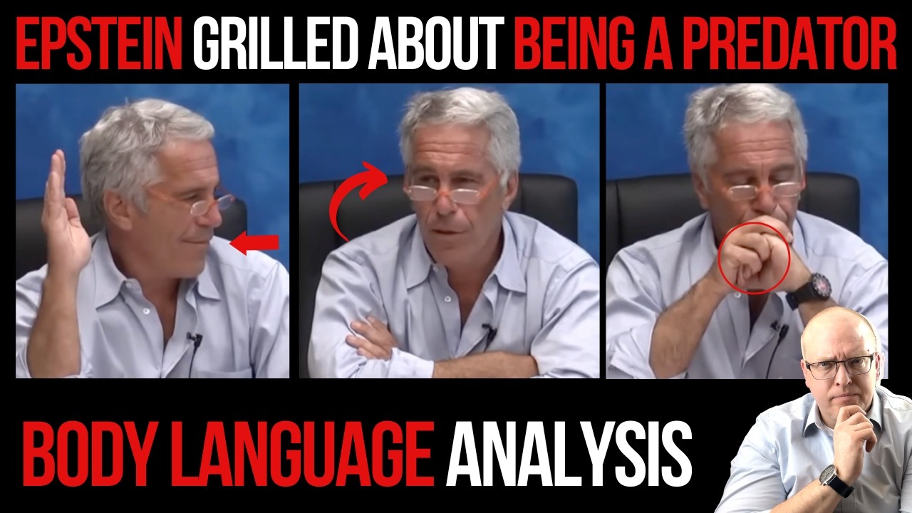 Jeffrey Epstein Grilled About Being a Predator: Body Language Analysis