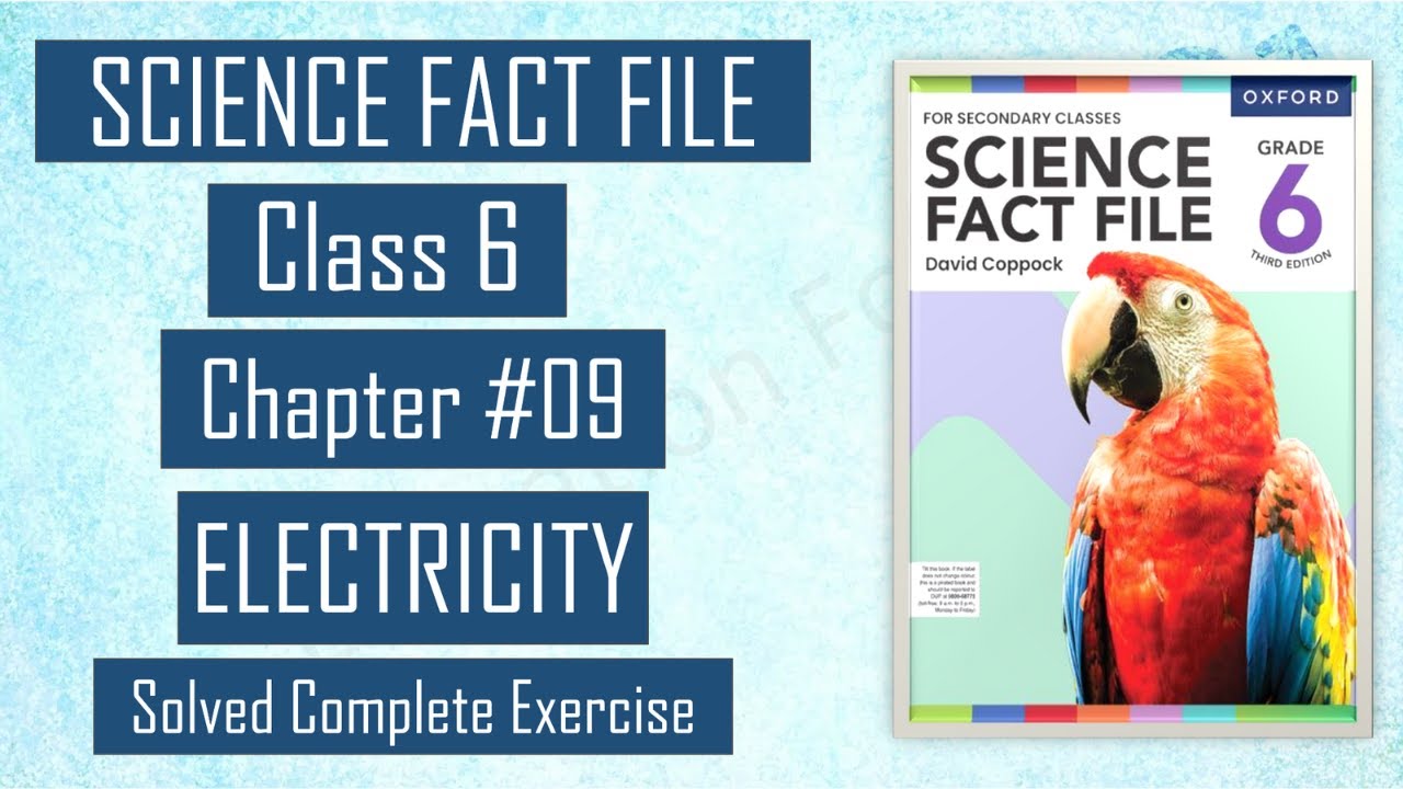 Class 6 || Science Fact File || Electricity || Chapter 9 || Complete Exercise