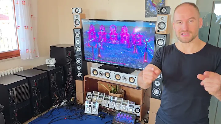 NEW - 9x Logitech Z-5500 LOUDNESS - Part 1