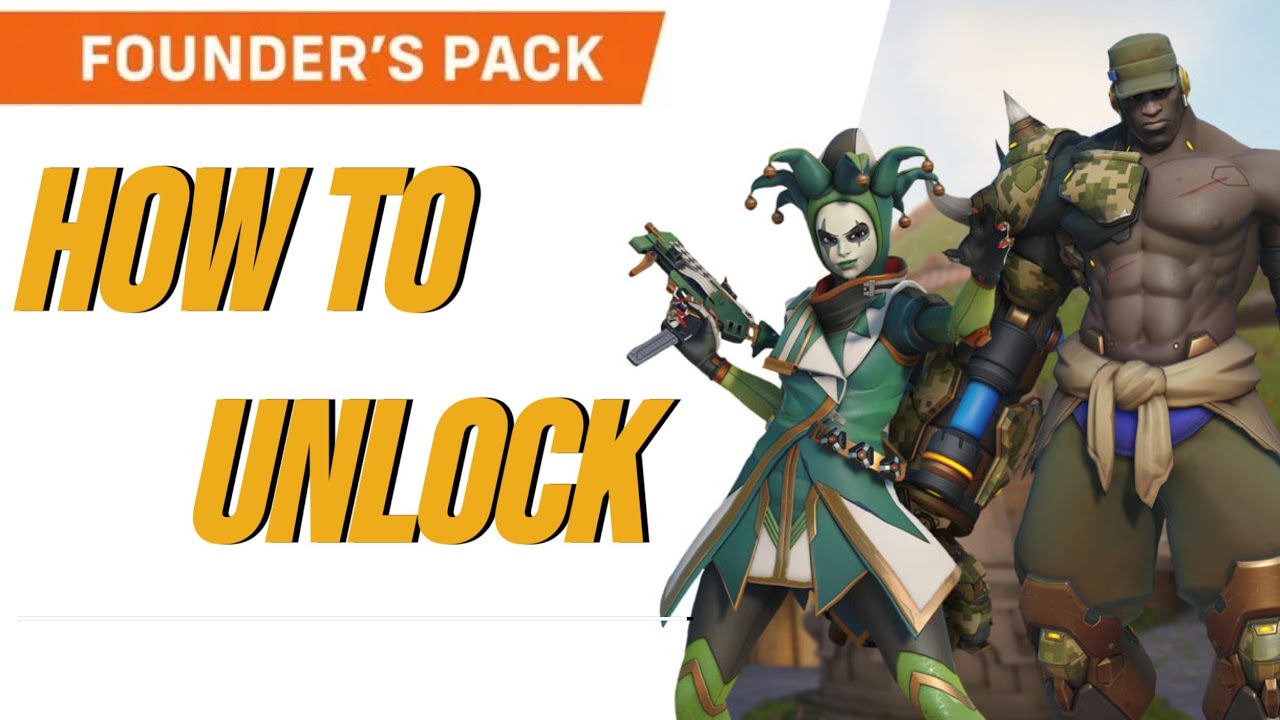 How to Unlock "General" Doomfist & "Jester" Sombra Overwatch Founder